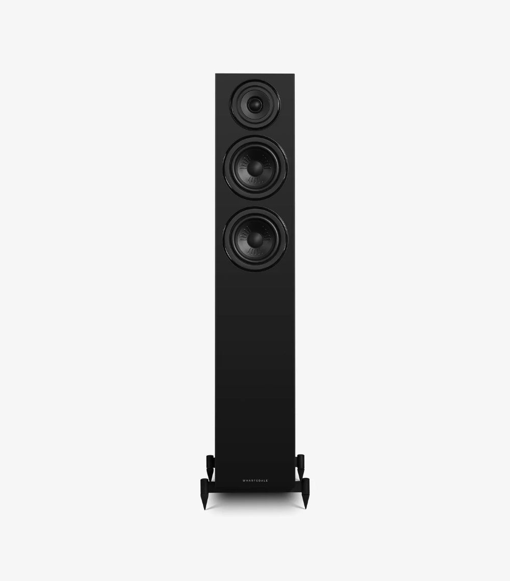 Wharfedale DIAMOND 12.3i, grindinės garso kolonėlės - kolonėlės su trimis garsiakalbiais ir stoveliu