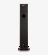 Wharfedale DIAMOND 12.4i, grindinės garso kolonėlės - Galinė panelė su jungtimis ir ventiliacijos anga