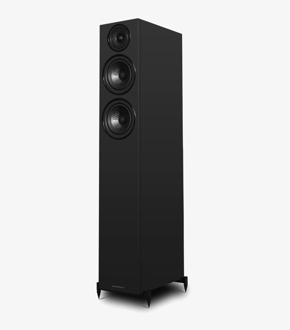 Wharfedale DIAMOND 12.4i, grindinės garso kolonėlės - Kolonėlės apačia su kojelėmis
