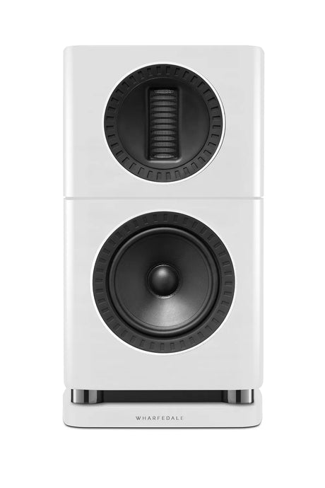 Wharfedale ELYSIAN 1, lentyninės garso kolonėlės - Aukščiau esantis garsiakalbis su grotelėmis