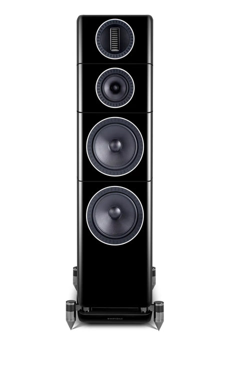 Wharfedale Elysian 4, grindinės garso kolonėlės (įvairių spalvų) - kolonėlės apačia su kojelėmis