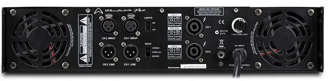 Wharfedale Pro CPD 3600, garso stiprintuvas