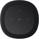 WiiM SOUND, belaidė išmanioji garso kolonėlė - viršutinė panelė su lietimui jautriais mygtukais