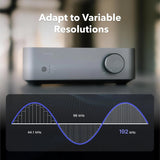 WiiM Vibelink Amp, stereo stiprintuvas su PFFB