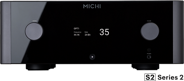 Rotel Michi X5 Series 2, integruotas garso stiprintuvas