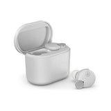 YAMAHA TW-E7B WHITE G - atidarytas dėklas su ausinėmis šalia