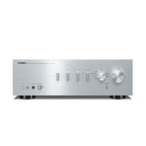 Yamaha A-S501 stiprintuvas (sidabrinis) - priekinė panelė su mygtukais ir rankenėlėmis