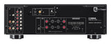 Yamaha A-S501 stiprintuvas (sidabrinis) - Galinė panelė su jungtimis ir lipduku