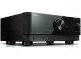 Yamaha AV RX-V6ABL receiver (black) - Šoninis vaizdas su ventiliacijos grotelėmis