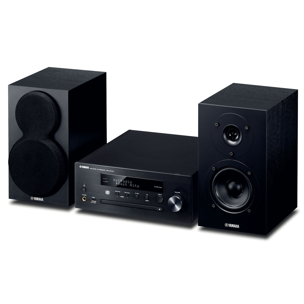 Yamaha MCR-N470DBLBL PianoCraft sistema (juodas)