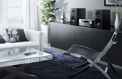 Yamaha MCR-N470DSIBL PianoCraft sistema (sidabrinė)