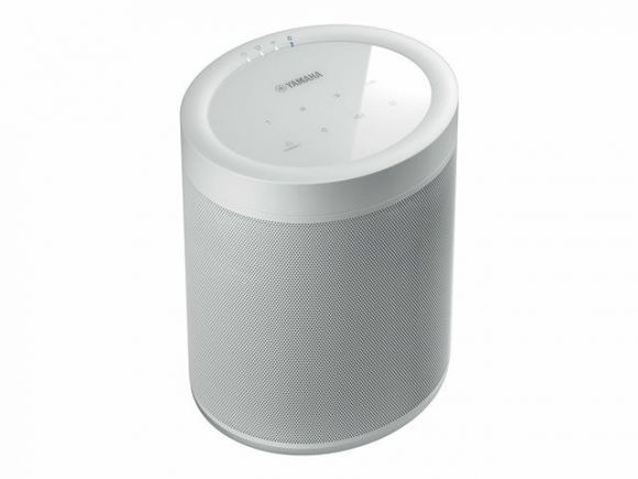 Yamaha MusicCast 20 WX021WH garsiakalbis (baltas) - viršutinė panelė su lietimui jautriais mygtukais