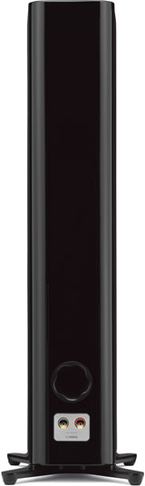 Yamaha NS-2000A Piano black - galinė panelė su jungtimis ir logotipu
