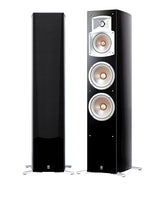 Yamaha NS-555 garsiakalbis (Piano juodas) 1 vnt. - garsiakalbio priekinė dalis su trimis garsiakalbiais