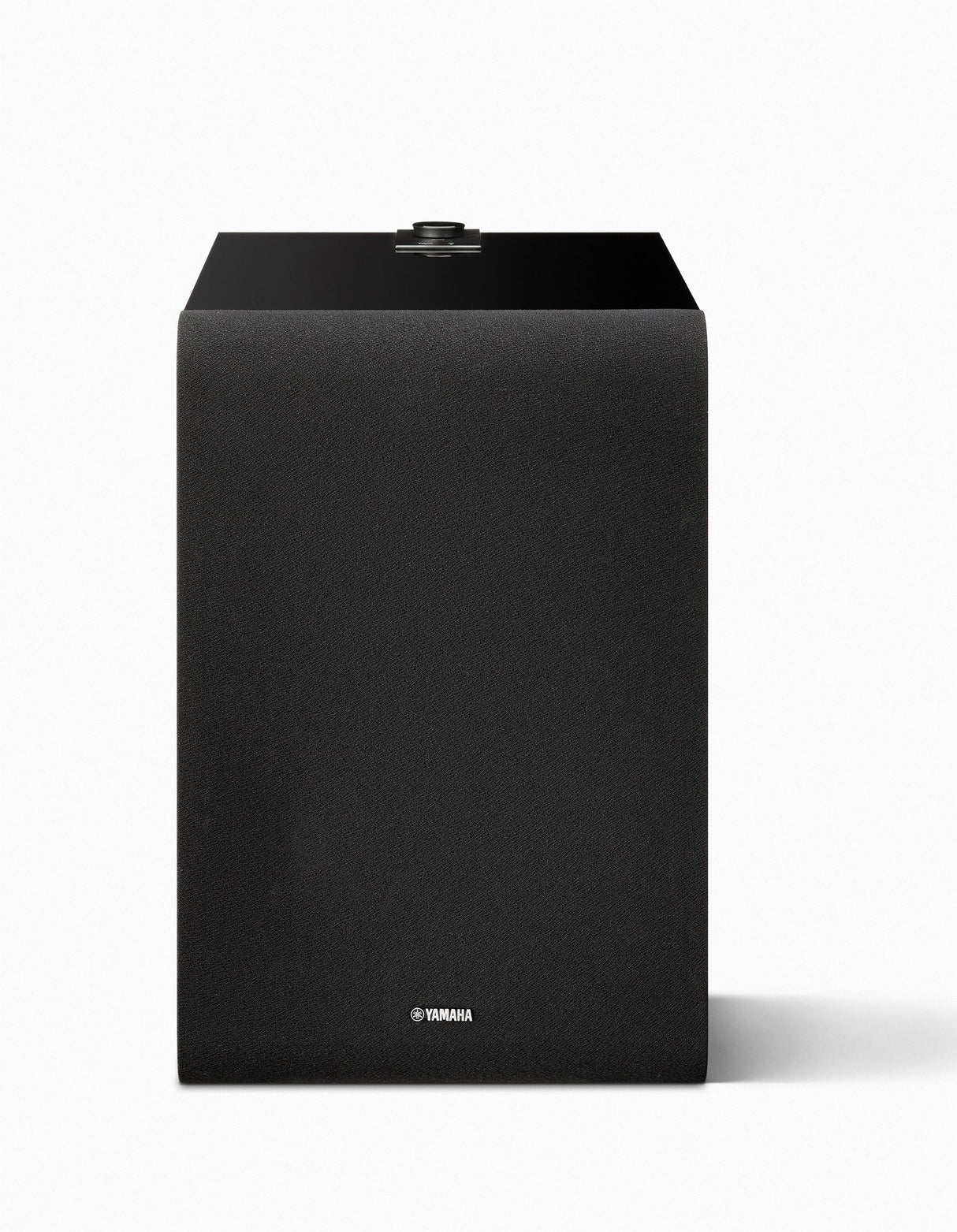 Yamaha NS-NSW100PB MusicCast SUB 100 subwoofer (juodas) - Viršutinė panelė su valdymo elementais