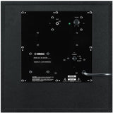 Yamaha NS-SW100 subwoofer (juodas) - Galinė panelė su jungtimis ir valdymo elementais