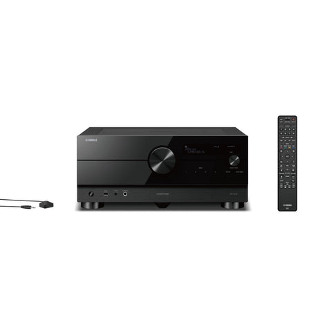 Yamaha RX-A4ABL AV receiver (black) - Imtuvas su pulteliu ir laidu