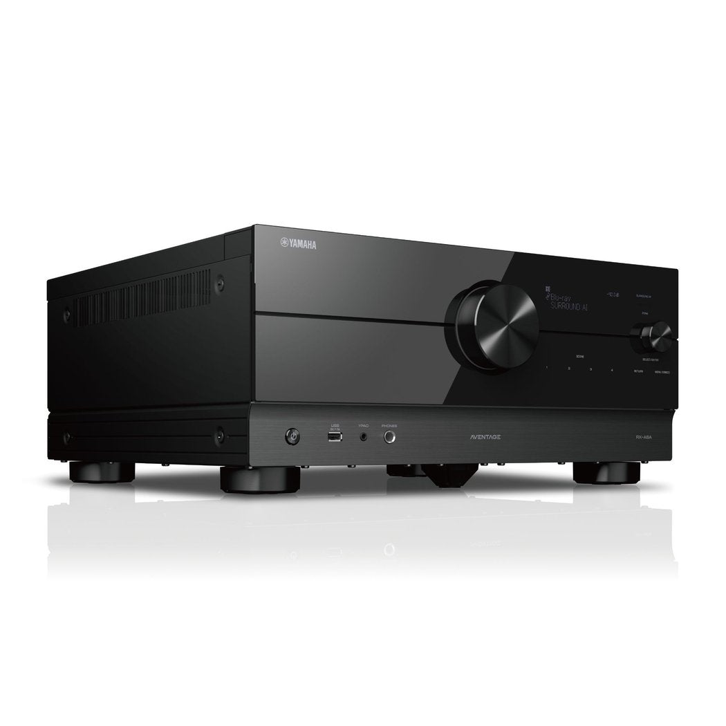 Yamaha RX-A6A AV receiver (black)