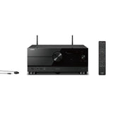 Yamaha RX-A8ABL AV Receiver (black) - Imtuvas su pulteliu ir laidu