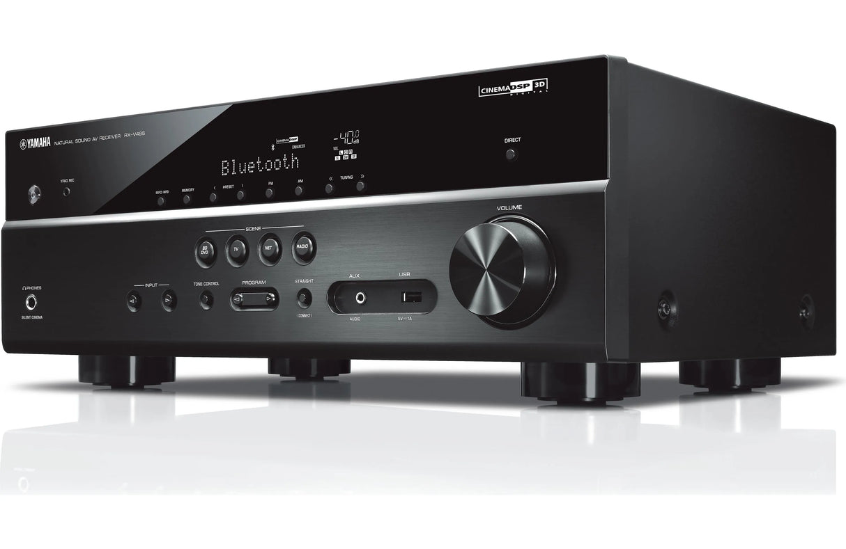 Yamaha RX-V485 arba HTR 4072 5.1 kanalo AV namų kino stiprintuvas resyveris 5x160W Wi-Fi