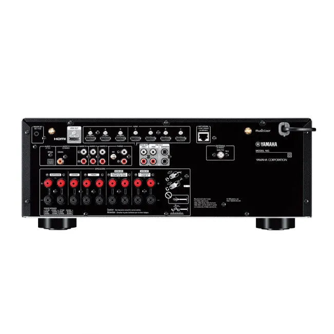 Yamaha RX-V6A, 7.2 kanalų AV Resyveris - Stiprintuvas su Dolby Atmos - Galinė panelė su daugybe jungčių
