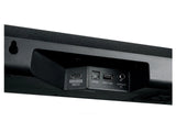 Yamaha SR-B30ABL - galinė panelė su jungtimis ir tvirtinimo skylė