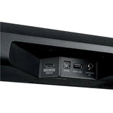 Yamaha SR-B40A, soundbaras su belaide žemų dažnių kolonėle - galinė panelė su jungtimis