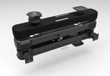 Yamaha SR-C20ABL Sound Bar with BT (black) - išardytas vaizdas su garsiakalbiais ir vidinėmis dalimis