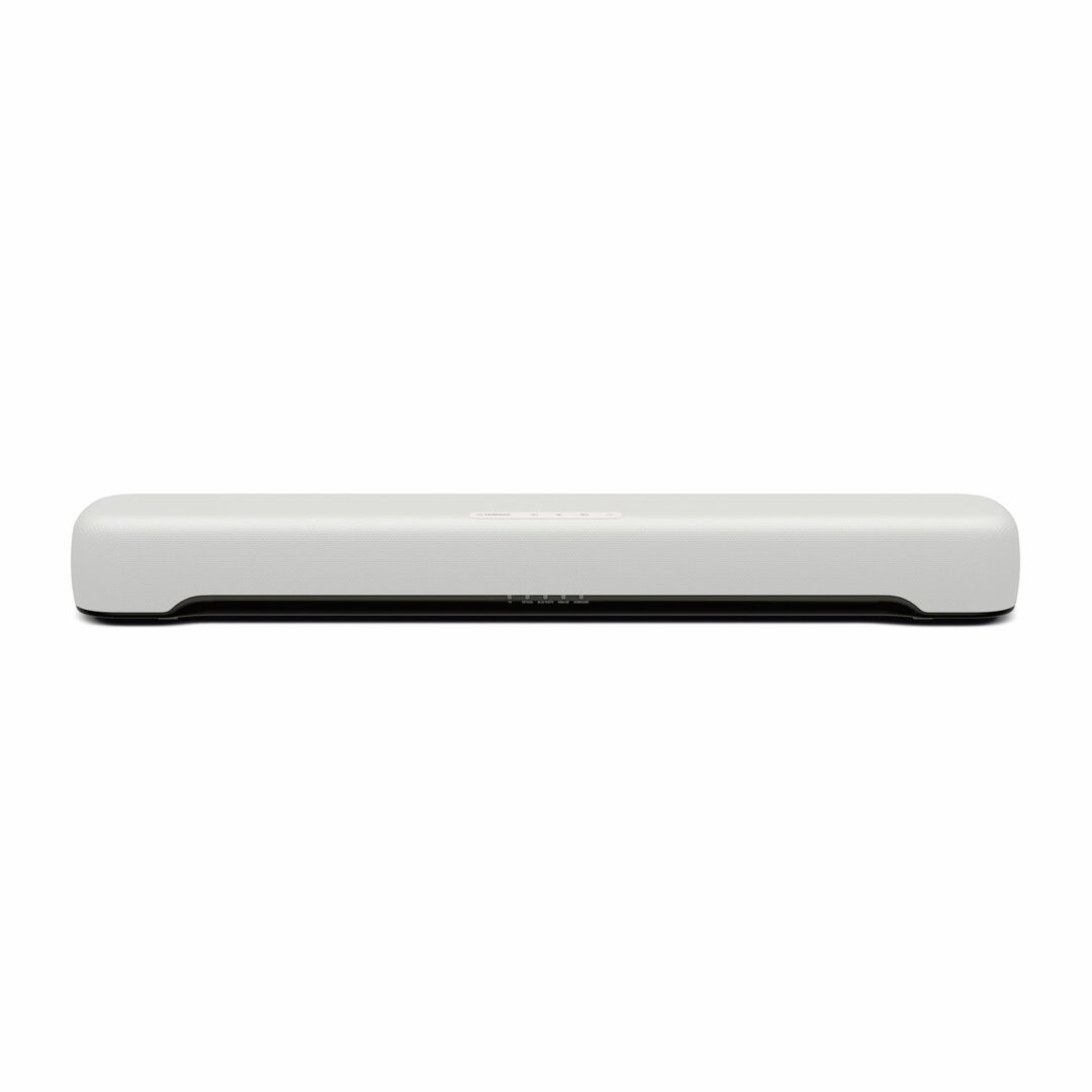 Yamaha SR-C20AWH Sound Bar with BT (white) - viršutinė panelė su mygtukais ir indikatoriais
