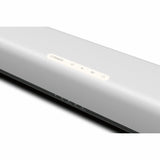 Yamaha SR-C20AWH Sound Bar with BT (white) - viršutinė panelė su mygtukais ir logotipu