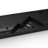 Yamaha SR-X50ABL ( Juoda ) - galinė panelė su jungtimis ir Wi-Fi ženklu