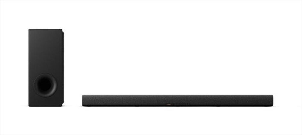 Yamaha SR-X50ACGY ( Carbon Gray ) - subvokalininkas ir garso kolonėlė iš šono