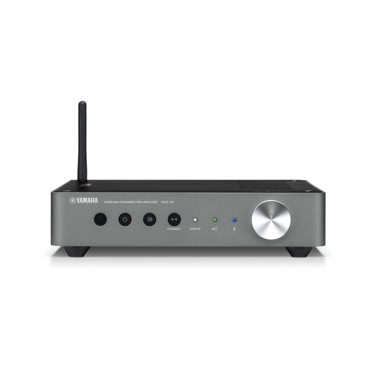 Yamaha WXC-50, Tinklo grotuvas su MusicCast - Antena ir valdymo mygtukai iš arti