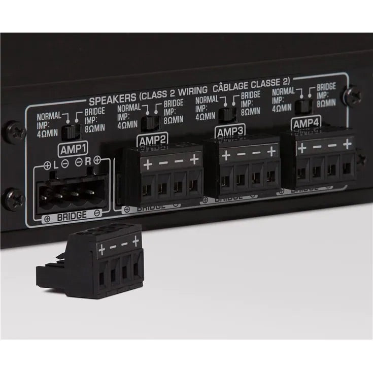 Yamaha XDA-AMP5400RK multi-room stiprintuvas - Galinė panelė su garsiakalbių jungtimis