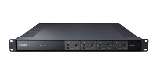 Yamaha XDA-QS5400RK Multi-Room stiprintuvas (Juodas) - Priekinė panelė su USB jungtimis