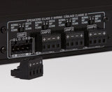 Yamaha XDA-QS5400RK Multi-Room stiprintuvas (Juodas) - Galinė panelė su garsiakalbių jungtimis ir nuimamu jungties elementu