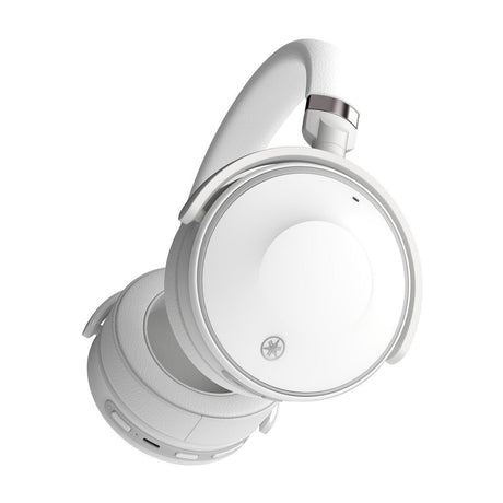 Yamaha YH-E700A ausinės (balta) - ausinių šoninis ir apatinis paviršiai