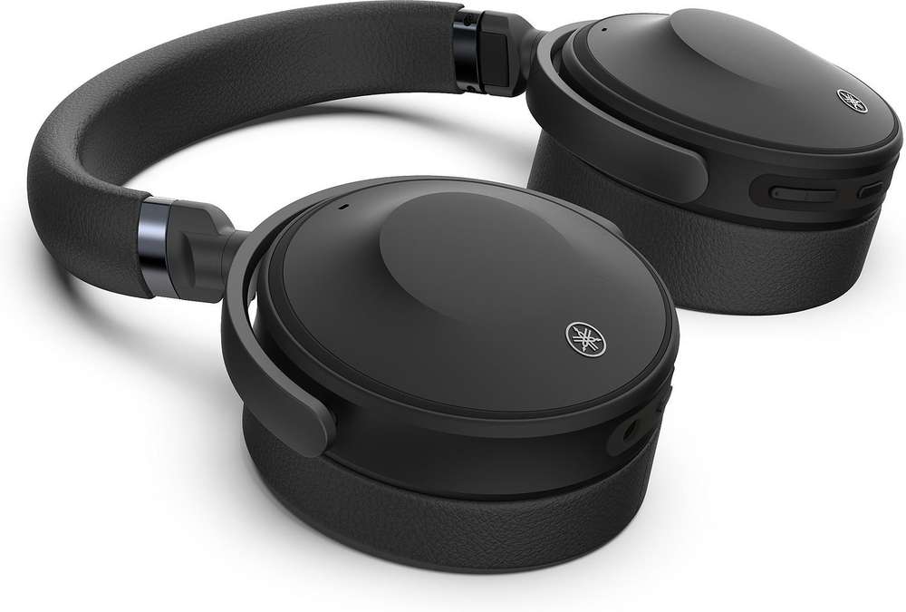Yamaha YH-E700A ausinės (juodos) - Ausinių vidinė dalis su logotipu