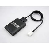 Yatour YT-M06, 6+6 PIN USB MP3 adapteris skirtas Lexus automobiliams - Adapterio jungtys ir laidas su baltu kištuku