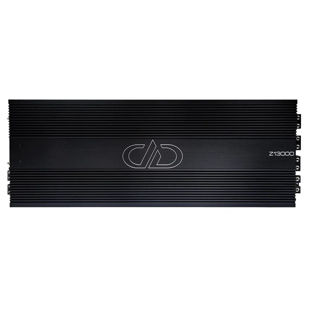 DD Audio Z13000 - Juodos, briaunotos metalinės detalės su logotipu