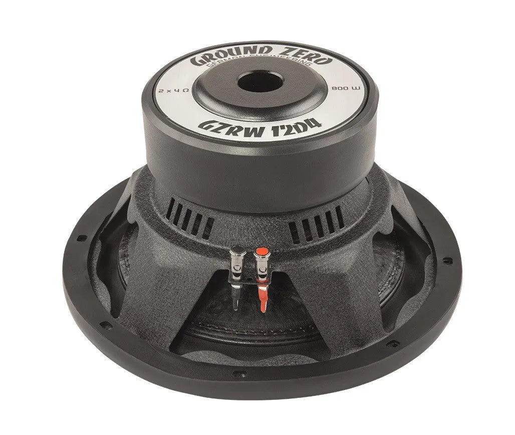 Žemų dažnių garsiakalbis Ground Zero GZRW 12D4, 800W/RMS, 30cm