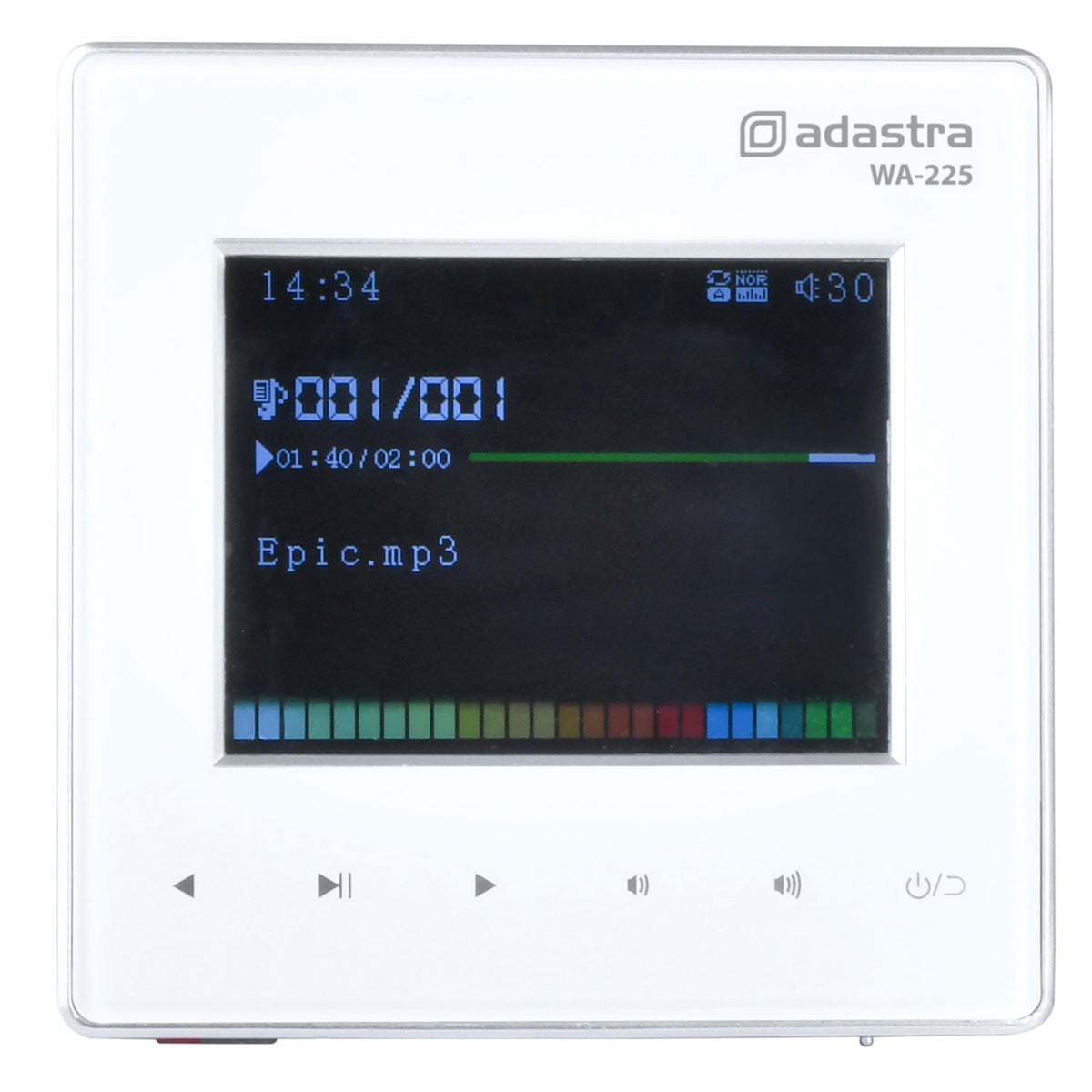 Adastra WA-225, sieninis stereo stiprintuvas su Bluetooth