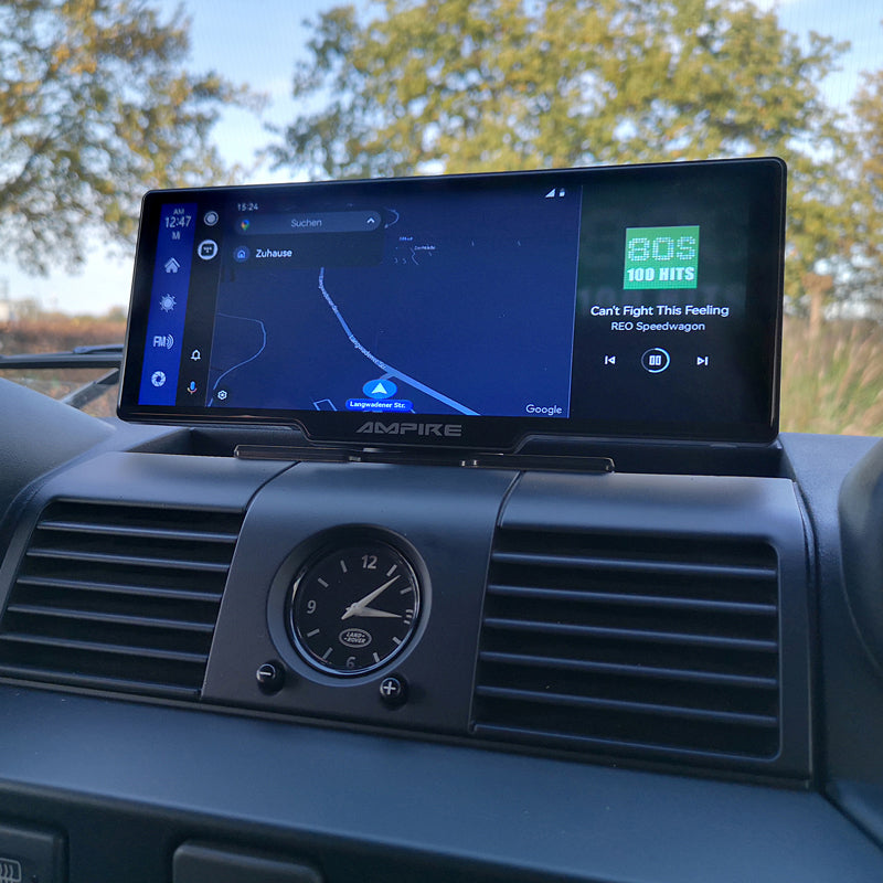 AMPIRE CPM103, automobilinė multimedija su belaidžiu Apple CarPlay, Android Auto