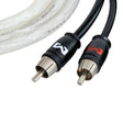 AMPIRE XA050, RCA audio kabelis, 0.5 m, 2 kanalų