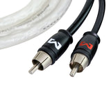AMPIRE XA050, RCA audio kabelis, 0.5 m, 2 kanalų