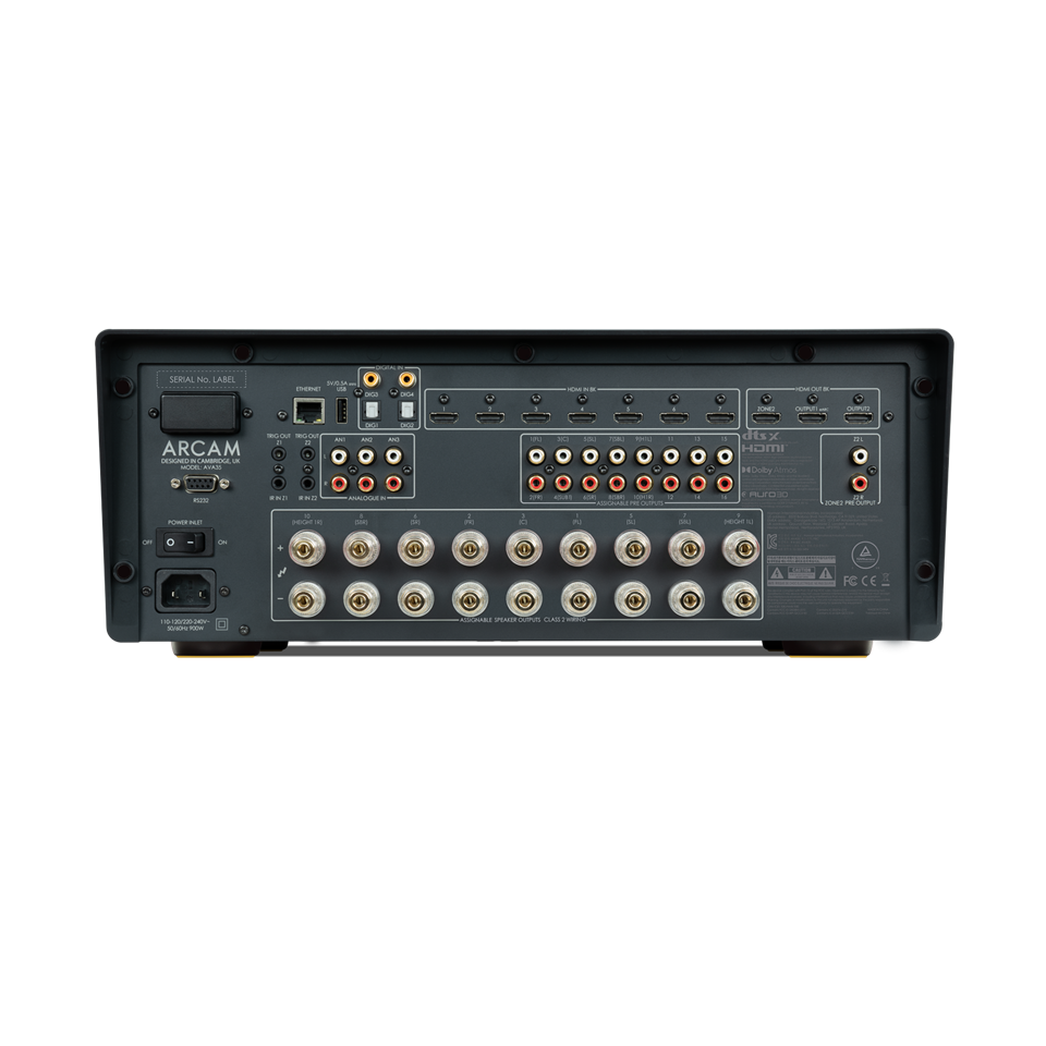 ARCAM AVA35 9-ių kanalų namų kino stiprintuvas