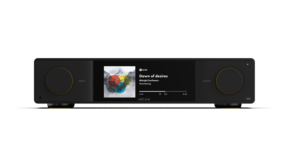 ARCAM SA35, stereo stiprintuvas su tinklo grotuvu
