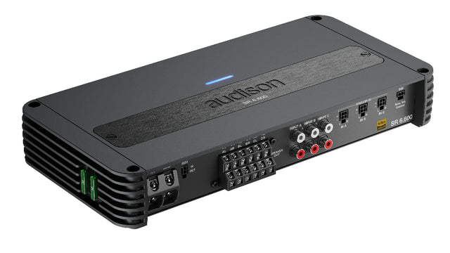 Audison SR 6.600, 6-ių kanalų automobilinis garso stiprintuvas, 1120 W RMS