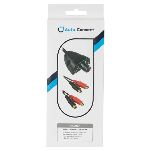 Auto-Connect L1LCRCA, RCA garso lygio reguliatorius