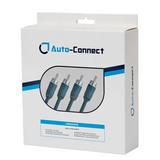 Auto-Connect L2RCA55TB, 5.5 m 2-ių kanalų RCA audio kabelis